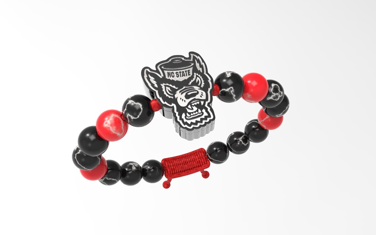 FanDrip Beaded Bracelet with Stainl